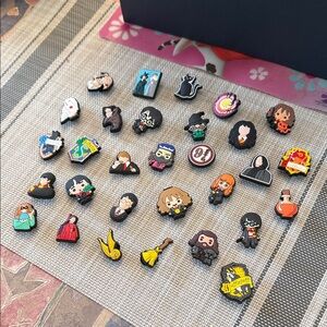 Harry Potter shoe charms.30 pcs